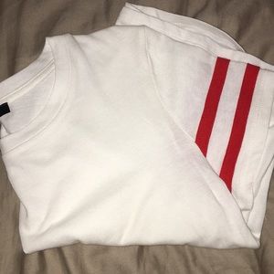 White crop top. NEVER WORN.